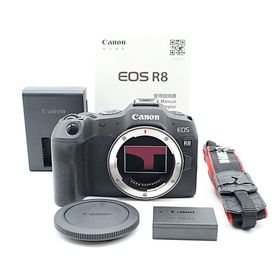 ショット数2000回以下。★新品級★ CANON キヤノン EOS R8 ボディ(ミラーレス一眼)