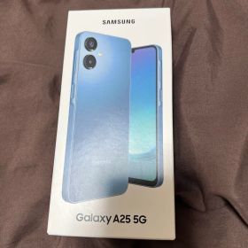 SAMSUNG Galaxy A25 5G 本体 ブルー 未使用