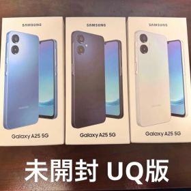 【新品未開封／UQ版】Galaxy A25 5G 1台
