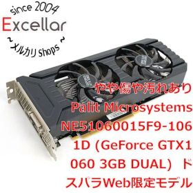 [bn:18] PALIT GeForce GTX1060 3GB DUAL NE51060015F9-1061D PCIExp 3GB