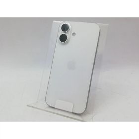 【未使用】Apple UQmobile 【SIMフリー】 iPhone 16 128GB ホワイト MYDR3J/A【大宮東口】保証期間3ヶ月