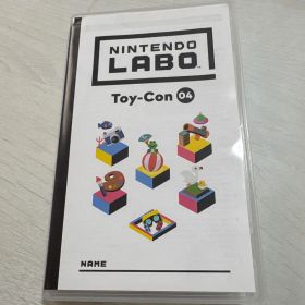 Nintendo Labo Toy-Con 04、02