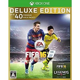 【中古】「非常に良い」FIFA 16 DELUXE EEDITION（限定版特典）:Ultimate Team:40プレミアムゴールドパック ダウンロードコード、メッシ FUT 5試合レンタル ダウンロー(家庭用ゲームソフト)