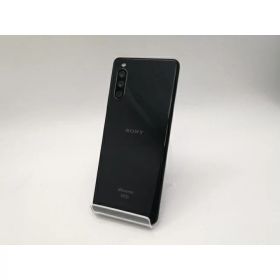【中古】SONY docomo 【SIMロックあり】 Xperia 10 III ブラック 6GB 128GB SO-52B【広島本通】保証期間1ヶ月【ランクB】