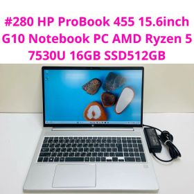 HP ProBook 455 G10 AMD Ryzen 5 7530U 16G