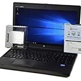 【中古】 ノートパソコン SSD 240GB HP ProBook 6570b 第3世代 Core i5 3210M HD+ 1600×900 15.6インチ 4GB 240GB DVDRO