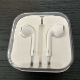 値下げ‼️ Apple EarPods ホワイト ケース付き ミニジャック端子