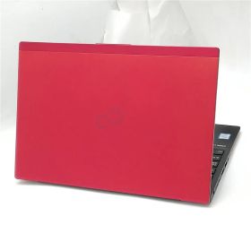 中古美品 Wi-Fi有 高性能ノートパソコン 富士通 U939/B レッド Core i5 8365U 8GB 256G 高速SSD 無線 Bluetooth Windows11 Office 即使用可