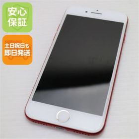 アイフォーン(iPhone)のSIMフリー iPhone7 128GB レッド M666(スマートフォン本体)