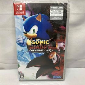 未開封品 ニンテンドースイッチ ソニック×シャドウ ジェネレーションズ