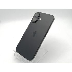 【中古】Apple 国内版 【SIMフリー】 iPhone 16 128GB ブラック MYDQ3J/A【ECセンター】保証期間１ヶ月【ランクA】