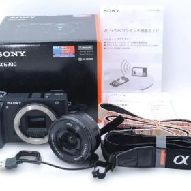 超美品 SONY α6300 レンズ 16-50mm 箱付 113031-1