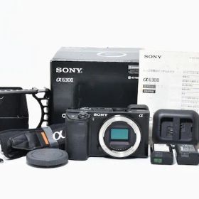 ＜良品＞ソニー SONY ILCE-6300 B ボディ ブラック