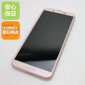 美品 SHV43 AQUOS sense2 ピンクゴールド スマホ 本体 白ロム 土日祝発送OK 02000