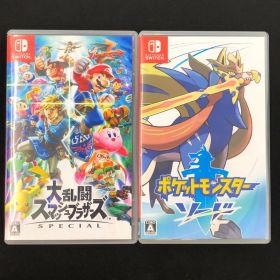 中古 Switch 大乱闘スマッシュブラザーズ ポケットモンスター ソード セット