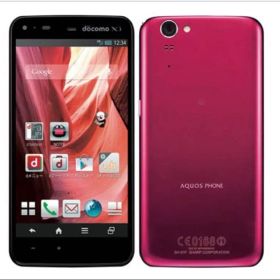 docomo AQUOS PHONE SH-01F レッド