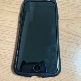 iPhone 7 ブラック 猫耳ケース付き