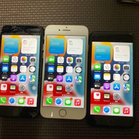 iPhone 7 3台セット（ブラック・ホワイト）