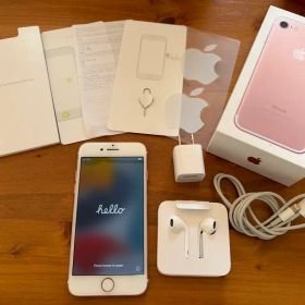 iPhone 7 ローズゴールド 32GB SIMフリー 本体 箱付き