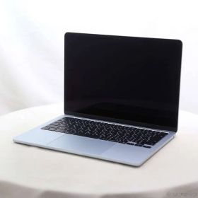 ソフマップ 〔展示品〕 MacBook Air 13.6-inch Early-2025 MC6T4J／A Apple M4 10コアCPU_8コアGPU 16GB SSD256GB スカイブルー 〔macOS v26.3.2〕【377】