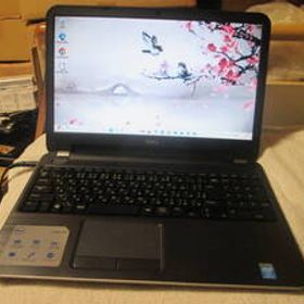 DELL Inspiron 15R Windows11 Home 64bit Core i3-4010U 1.70GHz 6GB 500GB 15.6型 ブラック系 カメラ L-Office AC付 ◇p2004◇