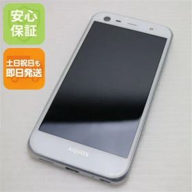 新品同様 au SHV38 AQUOS SERIE mini ホワイト 即日発送 スマホ AU SHARP 本体 白ロム 土日祝発送OK 02000