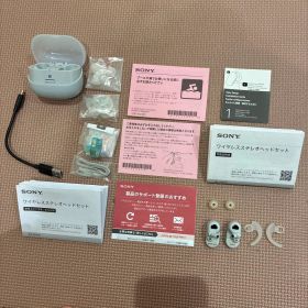SONYワイヤレスステレオヘッドセット WF-SP900 ホワイト 防水・メモリ