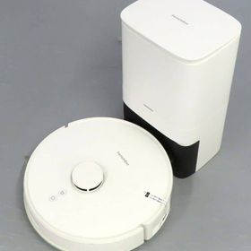SwitchBot ロボット掃除機 S1 Plus 吸引+水拭きタイプ (クリアホワイト)[W3011010]（箱状態難） 清掃家電
