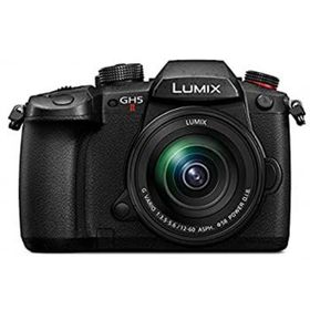 【中古】パナソニック ミラーレス一眼カメラ ルミックス GH5M2 レンズキット 標準ズームレンズ付属 ブラック DC-GH5M2M(ミラーレス一眼)