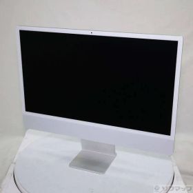ソフマップ 〔中古品〕 iMac 24-inch Mid-2021 MGPC3J／A Apple M1 8コアCPU_8コアGPU 8GB SSD256GB シルバー 〔26.3 Tahoe〕【377】