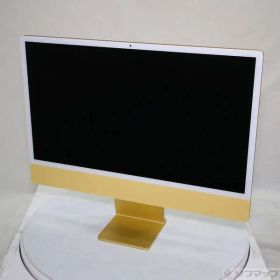 ソフマップ 〔中古品〕 iMac 24-inch Mid-2021 Z12S0005V Apple M1 8コアCPU_8コアGPU 8GB SSD256GB イエロー 〔26.3 Tahoe〕【258】