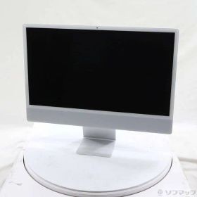 ソフマップ 〔中古品〕 iMac 24-inch Mid-2021 MGPC3J／A Apple M1 8コアCPU_8コアGPU 8GB SSD256GB シルバー 〔26.3 Tahoe〕【258】