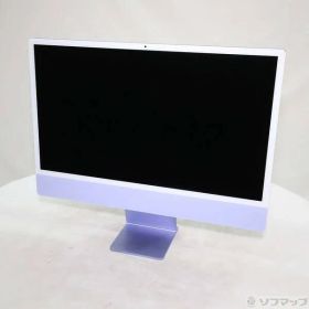 ソフマップ 〔中古品〕 iMac 24-inch Mid-2021 Z130 Apple M1 8コアCPU_8コアGPU 8GB SSD256GB パープル 〔14.8 Sonoma〕【258】