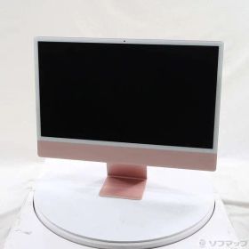 ソフマップ 〔中古品〕 iMac 24-inch Mid-2021 MGPN3J／A Apple M1 8コアCPU_8コアGPU 8GB SSD512GB ピンク 〔26.3 Tahoe〕【258】