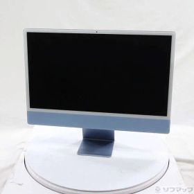 ソフマップ 〔中古品〕 iMac 24-inch Mid-2021 MGPK3J／A Apple M1 8コアCPU_8コアGPU 8GB SSD256GB ブルー 〔26.3 Tahoe〕【262】
