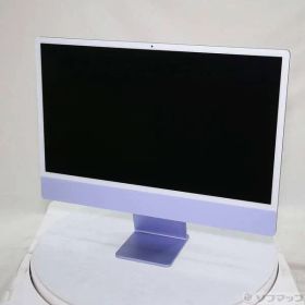 ソフマップ 〔中古品〕 iMac 24-inch Mid-2021 Z13100057 Apple M1 8コアCPU_8コアGPU 8GB SSD512GB パープル 〔15.7 Sequoia〕【377】