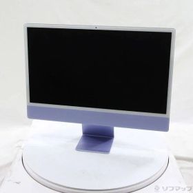 ソフマップ 〔中古品〕 iMac 24-inch Mid-2021 Z13100057 Apple M1 8コアCPU_8コアGPU 16GB SSD512GB パープル 〔26.3 Tahoe〕【258】