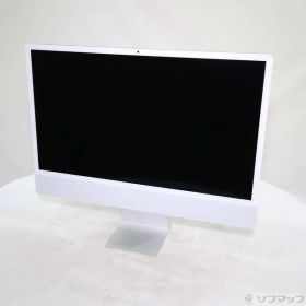 ソフマップ 〔中古品〕 iMac 24-inch Mid-2021 MGPC3J／A Apple M1 8コアCPU_8コアGPU 16GB SSD512GB シルバー 〔26.3 Tahoe〕【377】