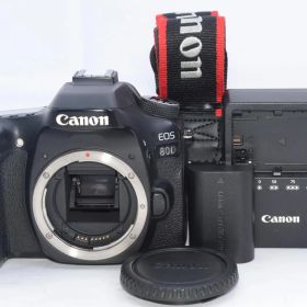 ⭐︎4/26 ▲2,000円値引き【外観美品】Canon キャノン EOS 80D ボディ 一眼レフカメラ