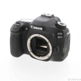 ソフマップ 〔中古品〕 EOS 80D ボディ ブラック【348】