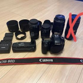 Canon EOS80Dまとめ売り 一眼レフカメラ