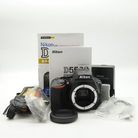 ニコン(Nikon)の【シャッター回数2174回】■ほぼ新品■D5500 ボディー ブラック (デジタル一眼)