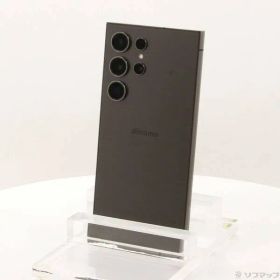 ソフマップ 〔中古品〕 Galaxy S24 Ultra 1TB チタニウムブラック SC-52E docomoロック解除SIMフリー【349】