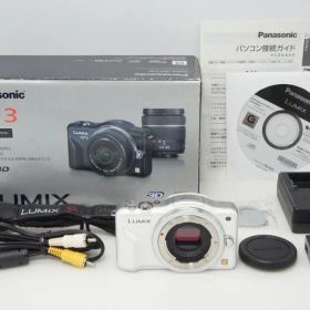 良品 Panasonic パナソニック LUMIX DMC-GF3 ボディ ミラーレス一眼カメラ ホワイト 元箱付 260410f