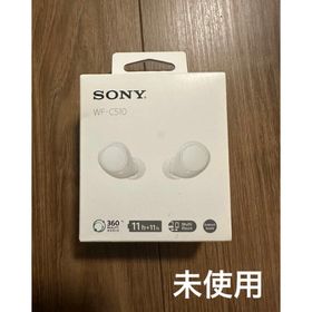 ソニー(SONY)の【SONY】ワイヤレスステレオヘッドセット(WF-C510)ホワイト(ヘッドフォン/イヤフォン)