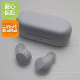 ソニー(SONY)の新品同様 WF-C510 ホワイト イヤホン SONY 即日発送 土日祝発送OK M222(ヘッドフォン/イヤフォン)