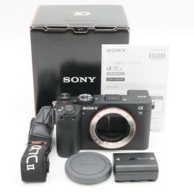 ショット数7573回、元箱付き。★美品★ SONY ソニー α7C II ボディ ブラック [ILCE-7CM2 B]