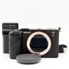 試し撮りのみ！わずかシャッター数130枚【新品級】SONY α7C II ボディ ILCE-7CM2 B ブラック#9321