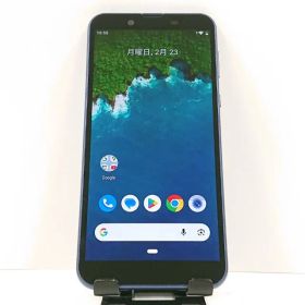 Android One S5 S5-SH Y!mobile ダークブルー 送料無料 本体 c17280
