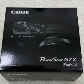 新品・未開封 CANON PowerShot G7X Mark3 シルバー